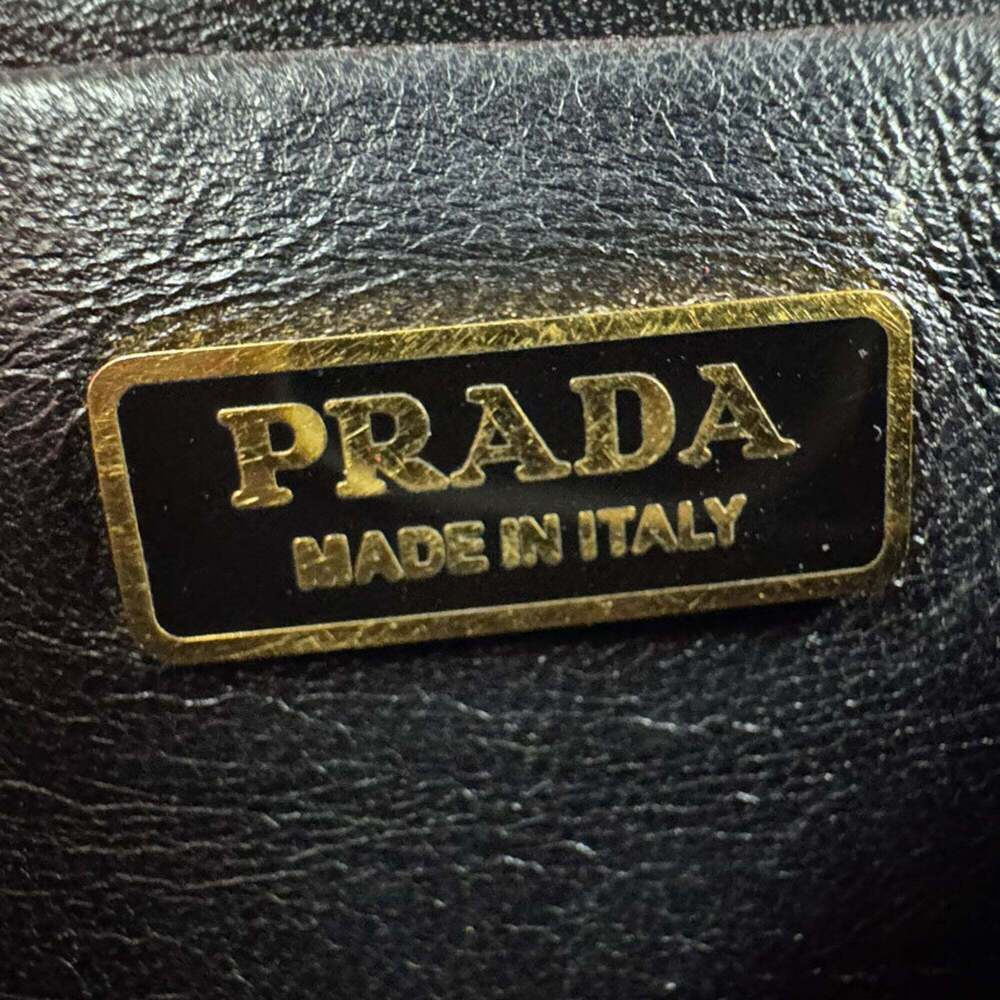 PRADA Red Leather Shoulder Bag - Picture 12 of 13